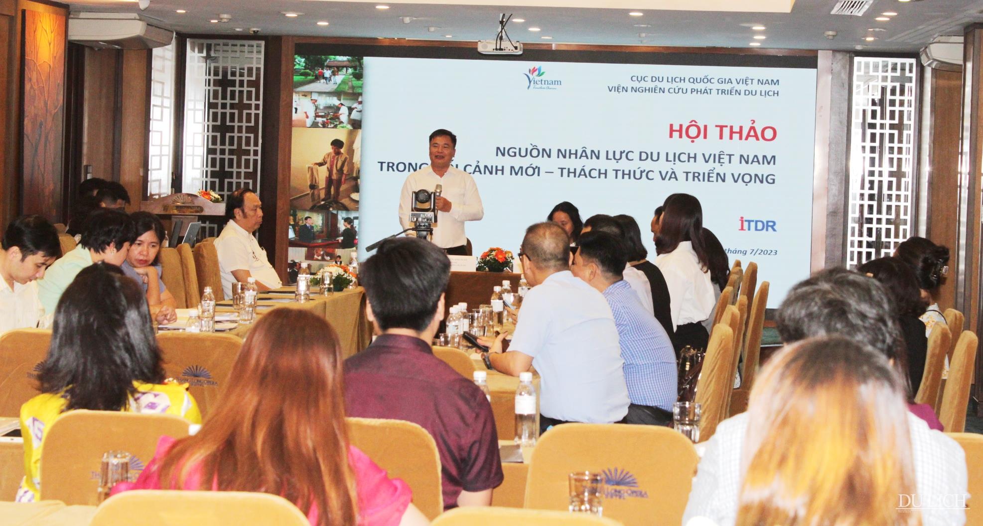 TS. Nguyễn Anh Tuấn – Viện trưởng Viện Nghiên cứu phát triển du lịch kết luận Hội thảo